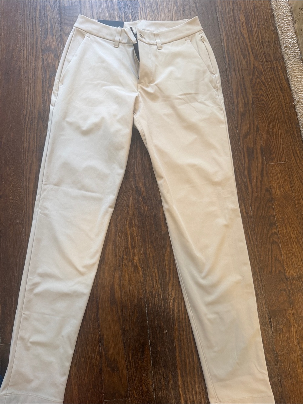 lululemon athletica Men's Chino Pants in Light Tan